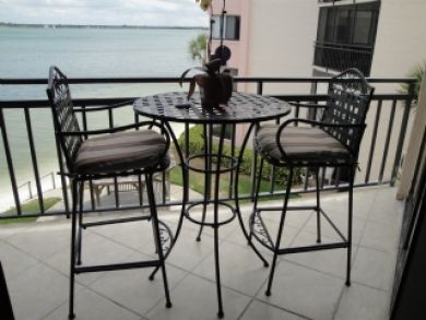 Bay view balcony